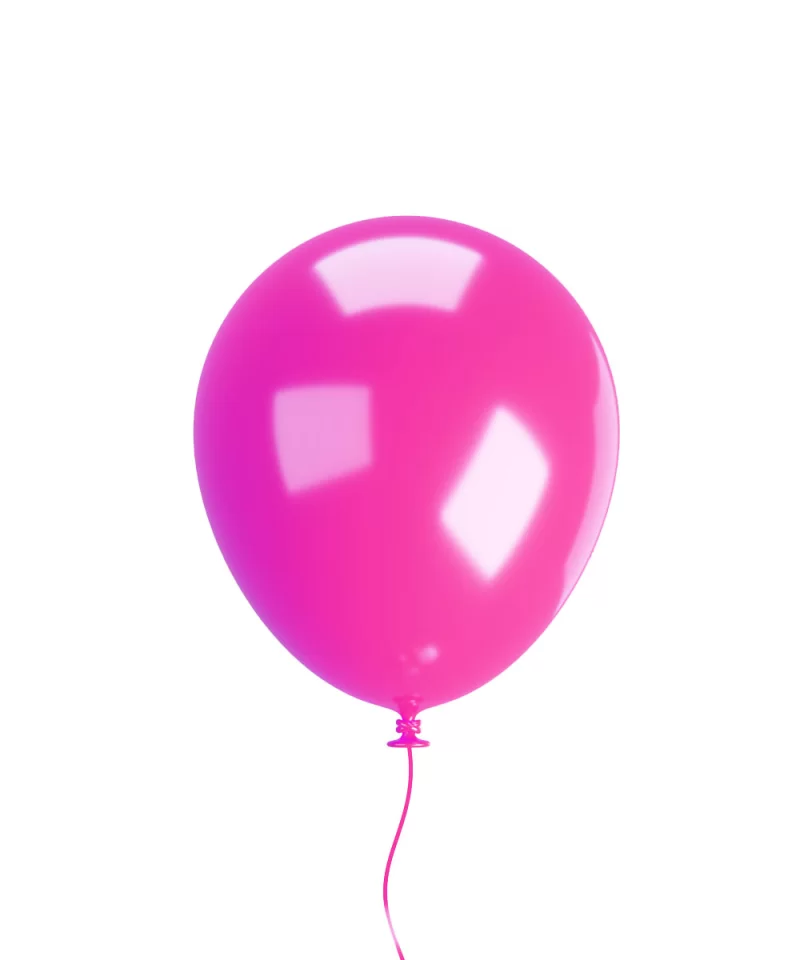 Pembe Lateks Balon 10 Adet